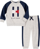 Tommy Hilfiger Boys Crew Raglan H Jog Set