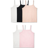 Fruit of the Loom Girls 5 Pack Camisole