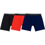 Fruit of the Loom Mens Micro Mesh Boxer Briefs, 3-Pack