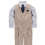 Vittorino Boys 2T-16 4 Piece Suit Set