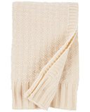 Carters Unisex Textured Knit Blanket