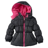 Pink Platinum Girls 4-6X Animal Puffer Jacket