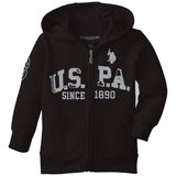 U.S. Polo Association Boys 8-16 Fleece Logo Sweatshirt