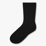 Piccolo Boys 5-11 Black Crew Socks