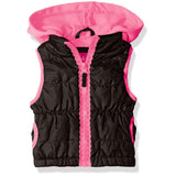 Pink Platinum Girls 4-6X Lace Puffer Jacket