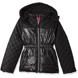 Pink Platinum Girls 7-16 Quilted Foil Puffer