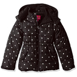 Pink Platinum Girls 4-6X Metallic Star Puffer Jacket