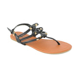Chatties Womens 5-11 Rope T-Strap Sandal