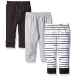 Luvable Friends Baby Boys 0-24 Months 3-Pack Knit Pant