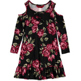 1st Kiss Girls 4-6x Long Sleeve Casual Dress