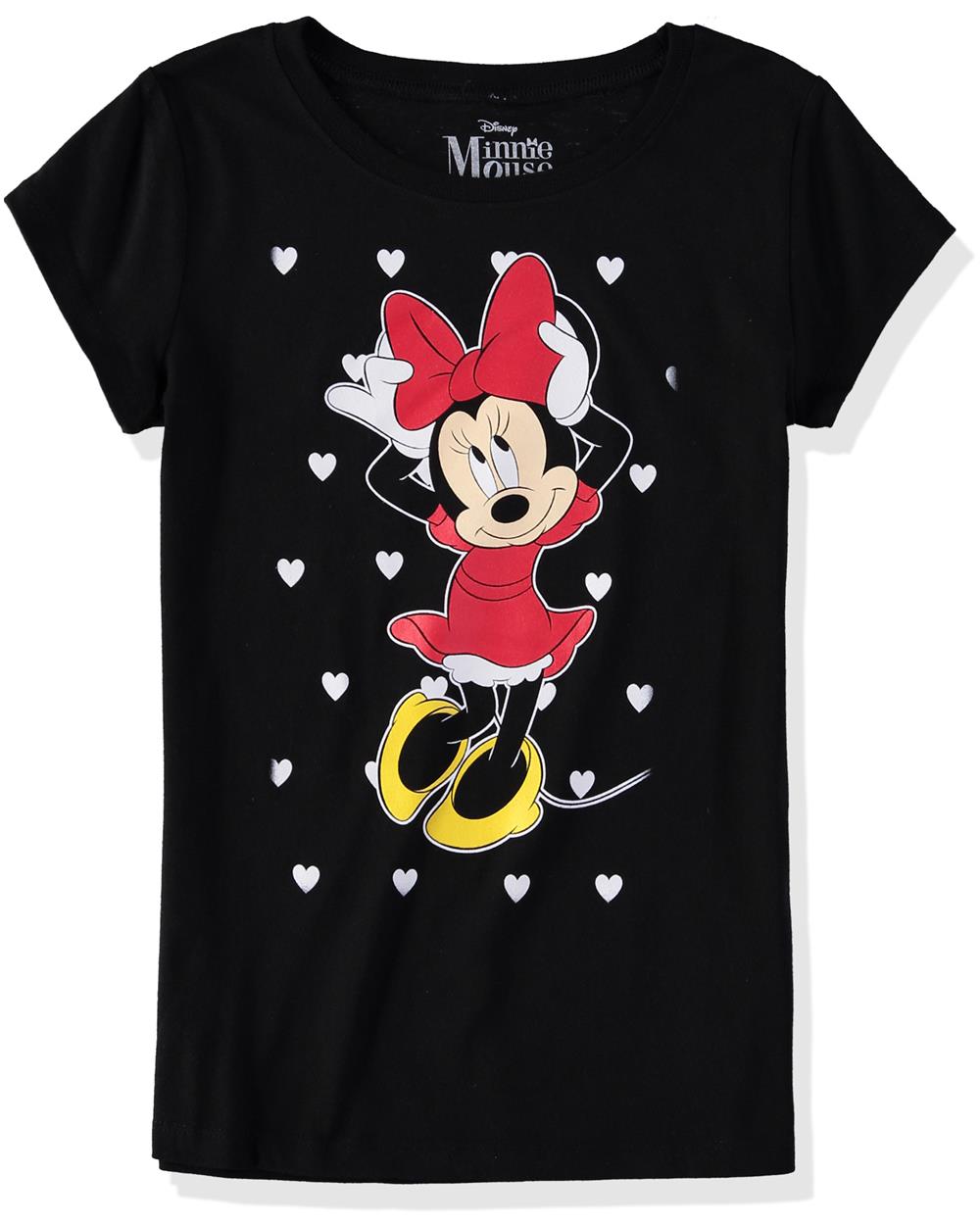 Disney Girls 4-16 Minnie Heart T-Shirt