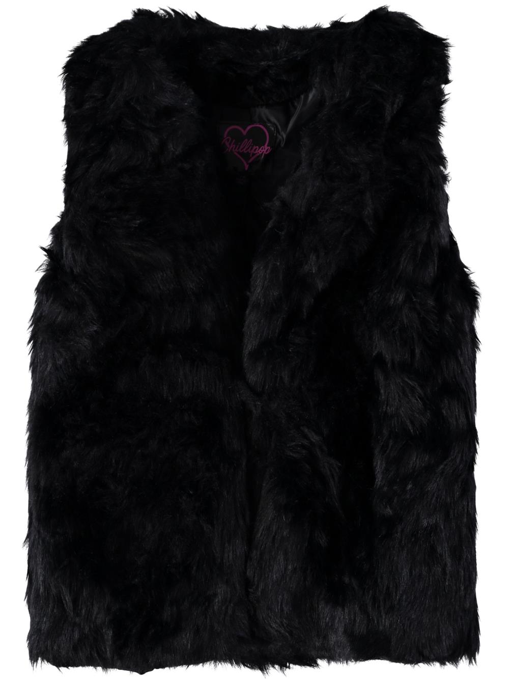 Chillipop Girls 2T-4T Faux Fur Vest