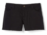 French Toast Girls 2T-4T Twill Frayed Short