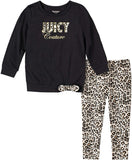 Juicy Couture Girls 12-24 Months Leopard Legging Set