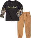 Timberland Boys 2T-4T Camo Jogger Set