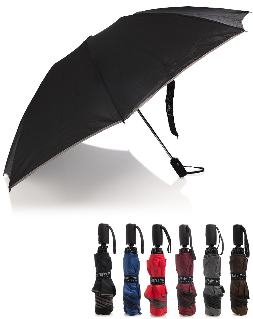 Rain Pro Inverted Reverse Folding Mini Umbrella
