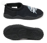 Norty Boys Velcro Aqua Socks Pool Beach Water Shoe, Sizes 5-10