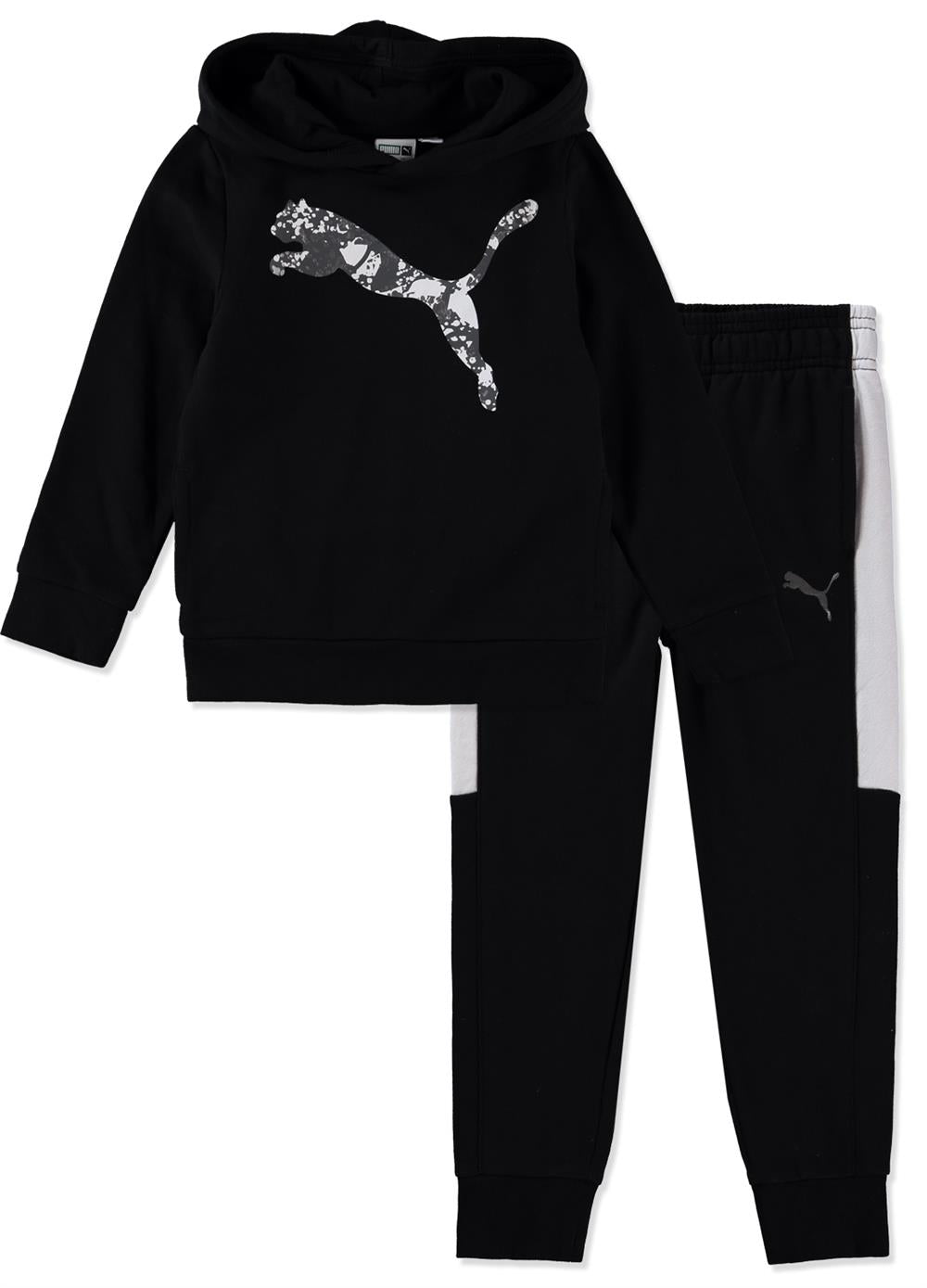 PUMA Boys 4-7 Logo Fleece Jogger Set – S&D Kids