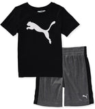 PUMA Boys 2T-4T T-Shirt Short Set