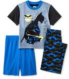 Batman Boys 4-10 3-Piece Pajama Set