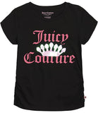 Juicy Couture Girls 7-16 Crown Flip Sequin T-Shirt