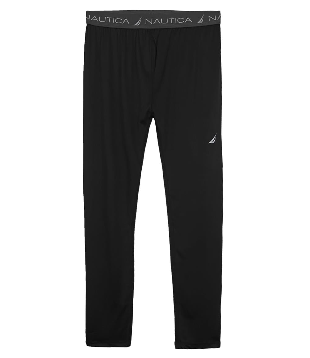 Nautica Mens Performance Base Layer Solid Athletic Pant