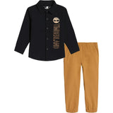 Timberland Boys 2T-4T Woven 2-Piece Pant Set