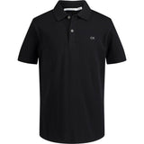 Calvin Klein Boys 4-7 Short Sleeve Micro Pique Solid Polo