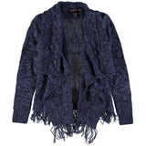 Derek Heart Girls 7-14 Fringe Cable Cozy Sweater