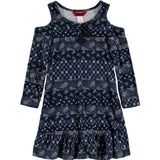1st Kiss Girls 4-6x Long Sleeve Casual Dress