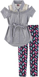 Real Love Girls 2T-4T 2 Piece Woven Legging Set