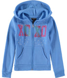 XOXO Girls 4-6x Glitter Logo Fleece Hoodie