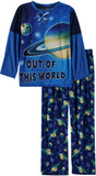 Quad Seven Boys 4-7 Space Pajama Set