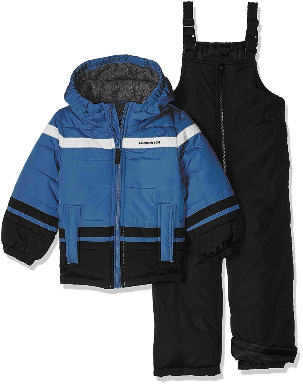 London Fog Boys' 12-24 Months 2-Piece Snow Pant & Jacket Snowsuit