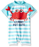 Wippette Boys 9-24 Months Crab Swim Romper