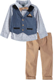 Little Lad Boys 12-24 Months Vested Pant Set