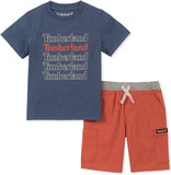 Timberland Boys 4-7 2 Piece Short Set