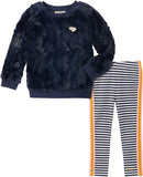 Juicy Couture 2 Piece Faux Fur Sweater Legging Set