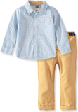Little Lad Boys 12-24 Months 2 Piece Woven Pant Set