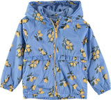 Osh Kosh Girls 2T-4T Floral Lemon Ruffle Jacket