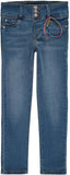 DKNY Girls 7-16 3-Button Stretch Jegging
