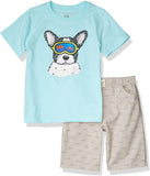 Kids Headquarters Boys 12-24 Months Puppy Short Set