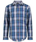 Nautica Boys 4-7 Long Sleeve Plaid Shirt