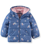 Carters Girls 4-6X Floral Puffer Jacket