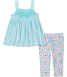 Kids Headquarters 2 Piece Rosette Legging Set