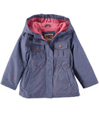 Osh Kosh Girls 2T-4T Hooded Ditzy Anorak Jacket