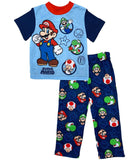 Nintendo Boys 4-10 Super Mario 2-Piece Pajama Set