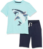 Kids Headquarters Boys 12-24 Months Shark Short Set