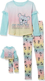 St. Eve Girls 4-14 Dream Doll Pajama Set - PJ Set with Matching Doll Pajamas