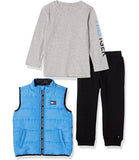 Tommy Hilfiger Boys 2T-4T 3-Piece Vest Set